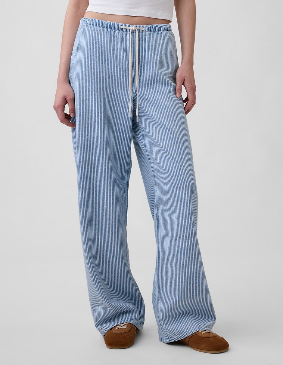 Jeans wide leg para mujer 2