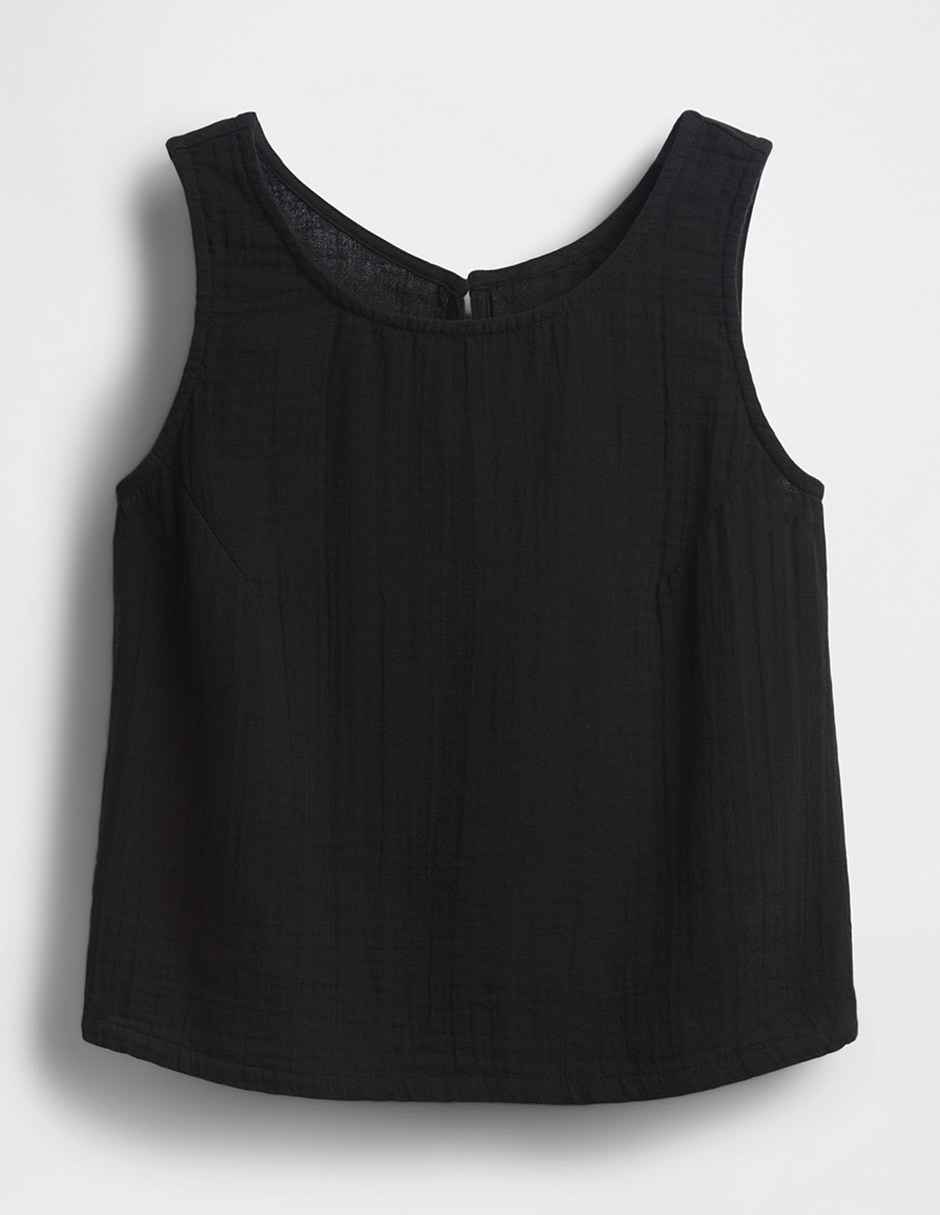 BLUSA GAP 883013 LISO, G, NEGRO