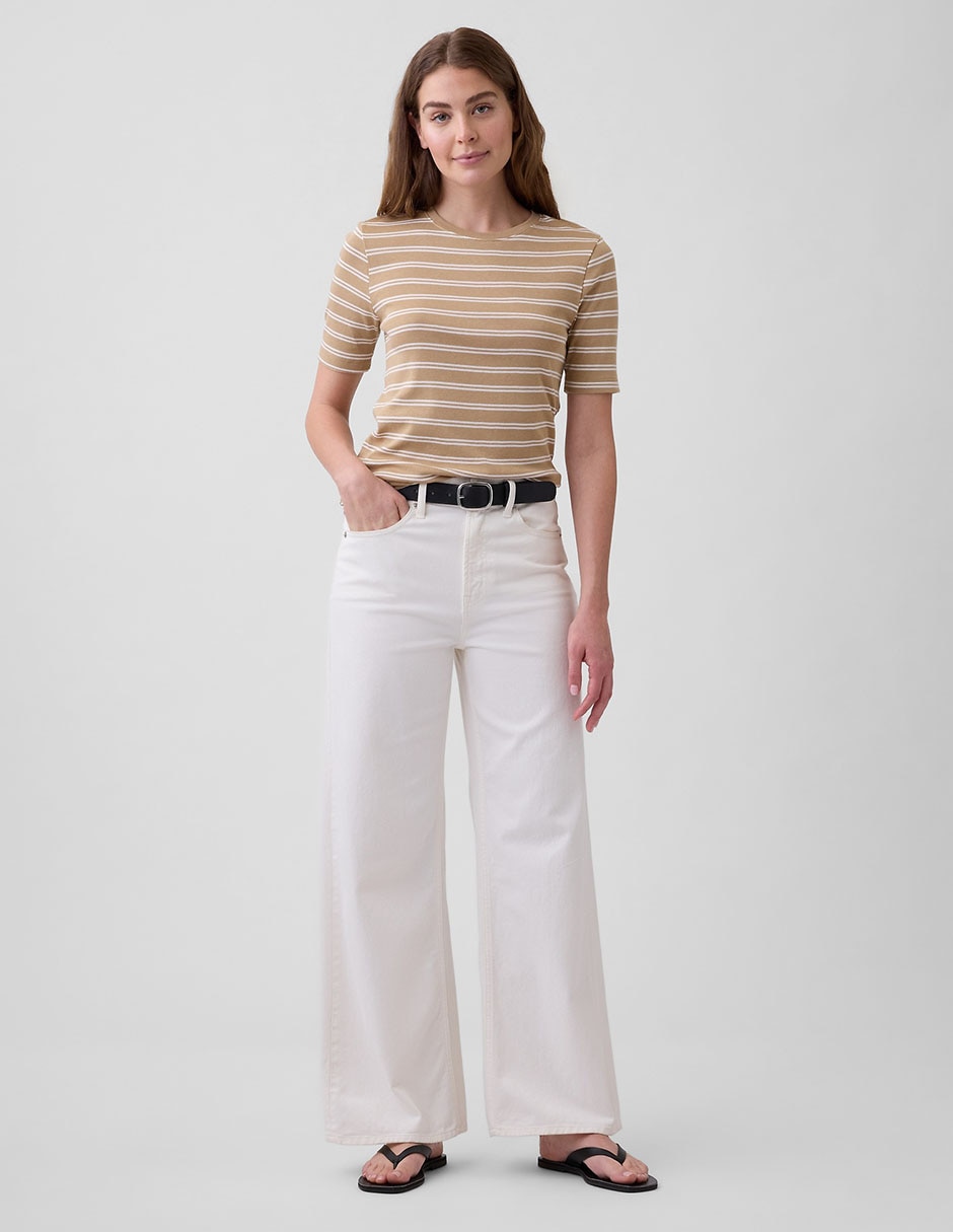 PLAYERA GAP 886005 LISO RE, XCH, KHAKI