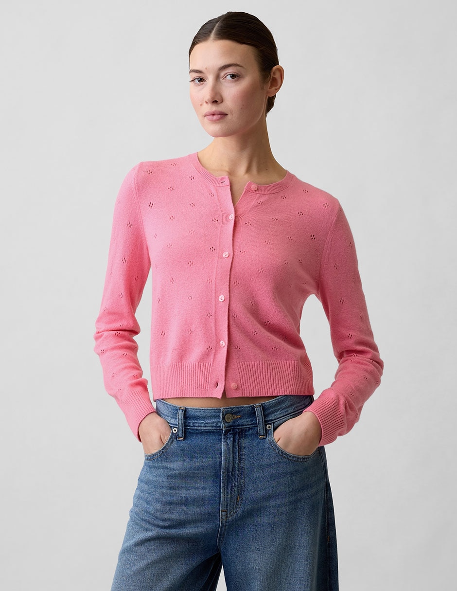 Suéter cuello redondo para mujer