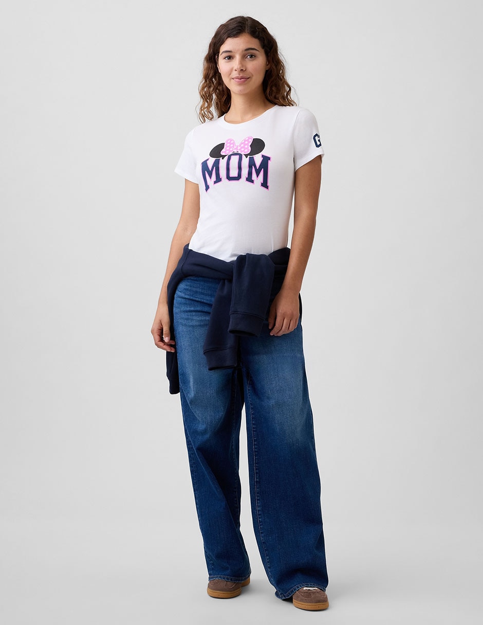 PLAYERA GAP 887593 LOGO REG, M, BLANCO