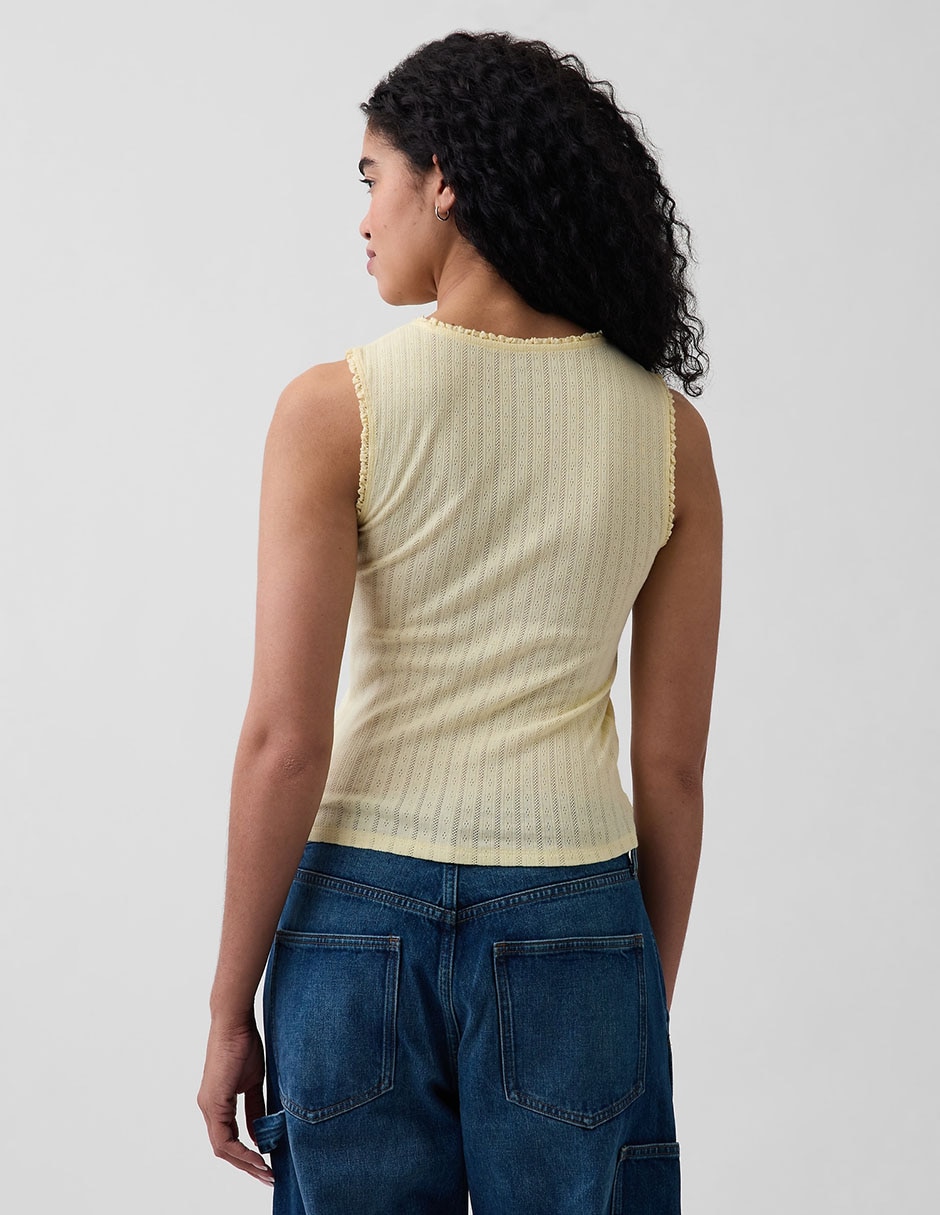 BLUSA GAP 886598 INTARS, XCH, AMARILLO