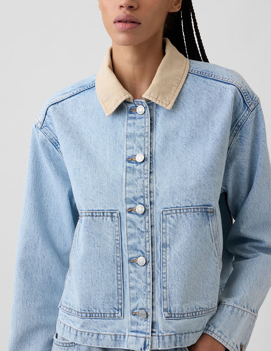 Chamarra denim para mujer 4