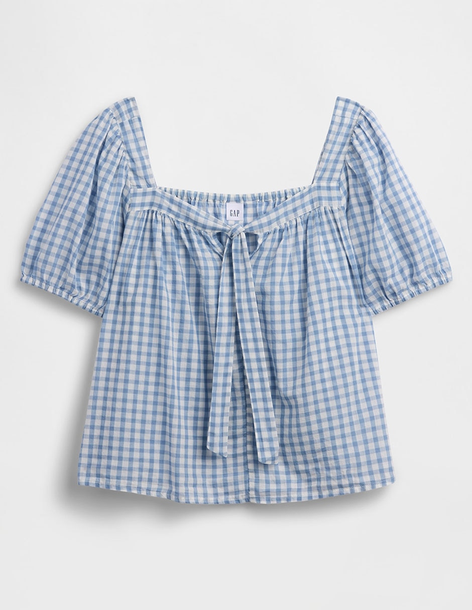 Blusa manga corta para mujer 5