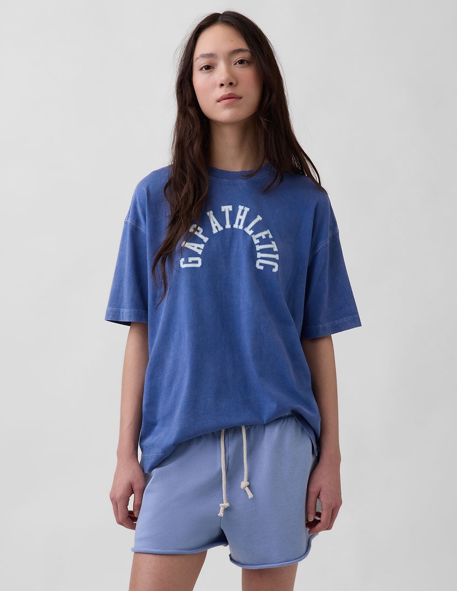 Playera manga corta cuello redondo para mujer Playera manga corta cuello redondo para mujer