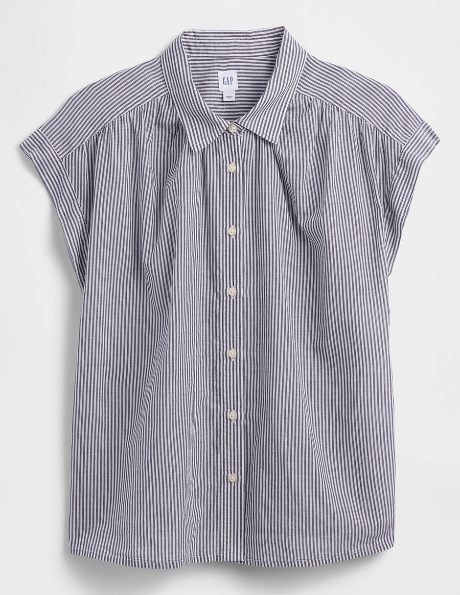 Blusa manga corta para mujer