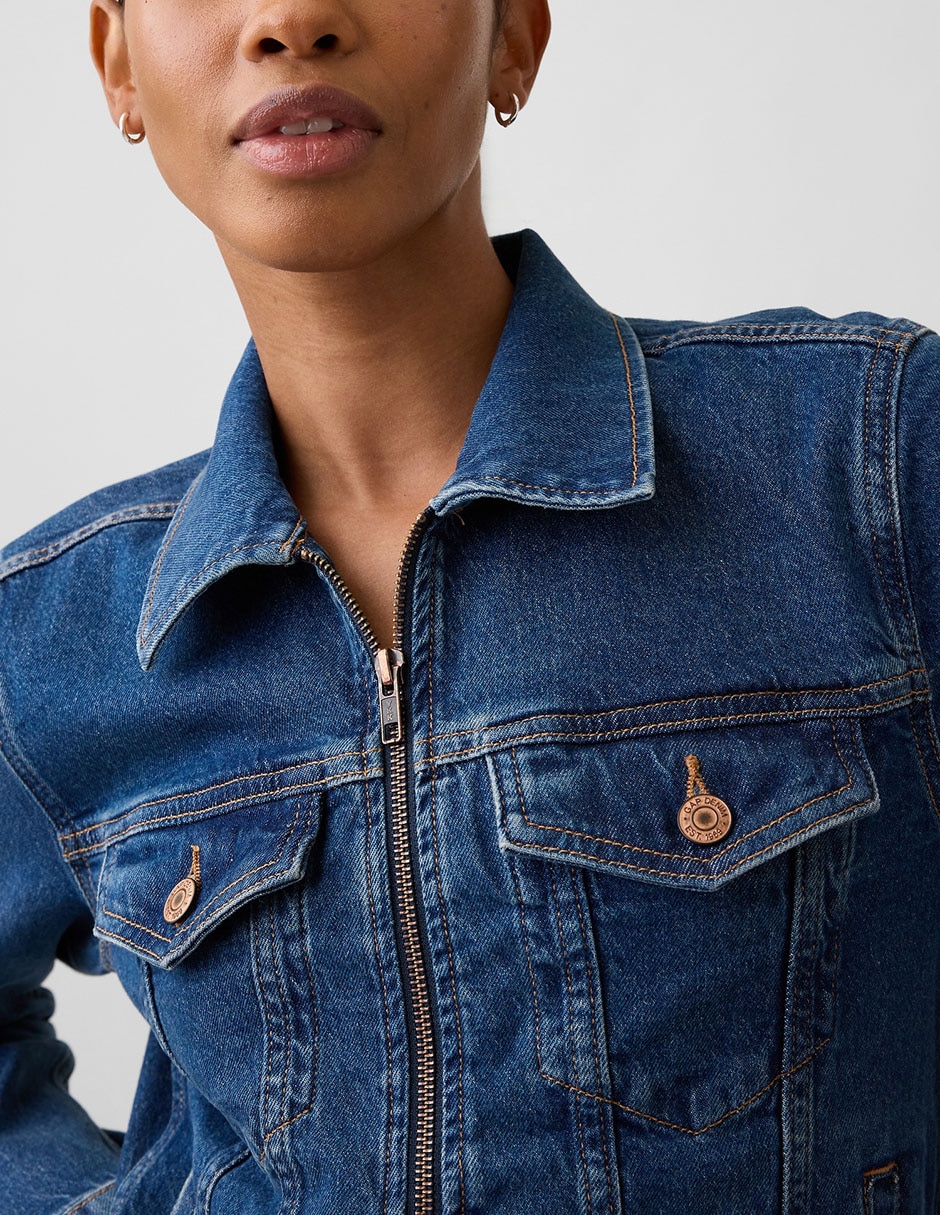 Chamarra denim para mujer 4