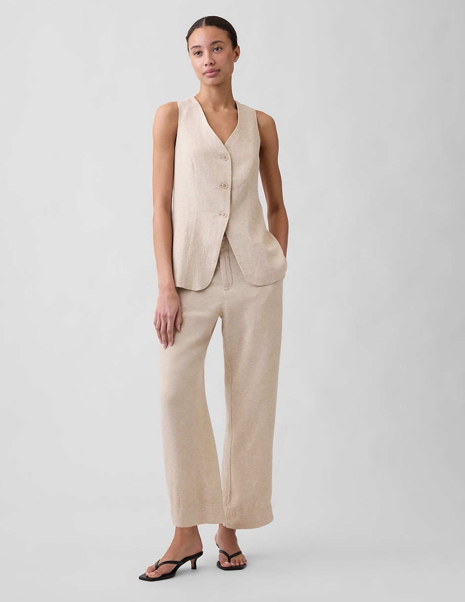 CHALECO GAP 887666 MEZCLA MA, G, BEIGE
