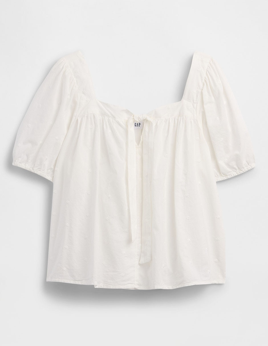 Blusa manga corta para mujer