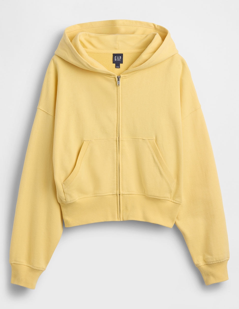 SUDADERA GAP 887723 LISO, CH, AMARILLO