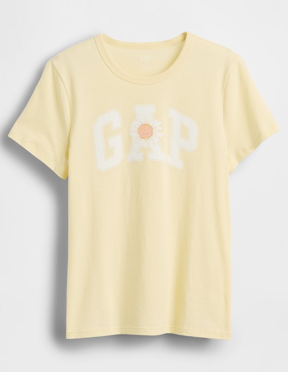 PLAYERA GAP 887734 LOGO, CH, AMARILLO