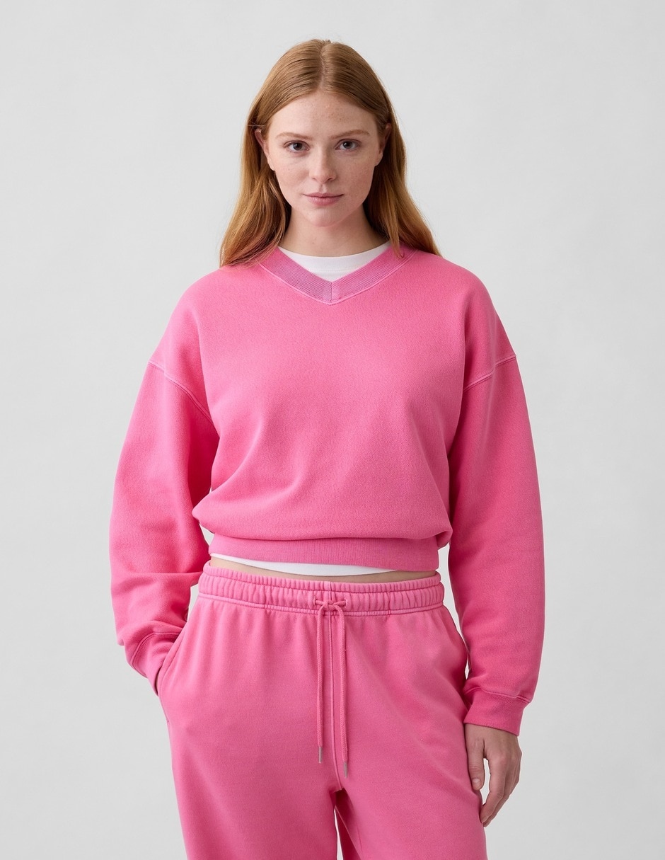 SUDADERA GAP 887788, XXCH, ROSA CLARO