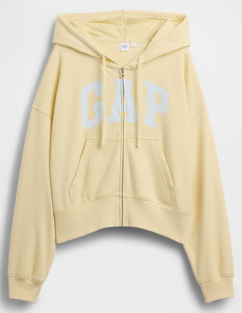 Sudadera con capucha y bolsa para mujer