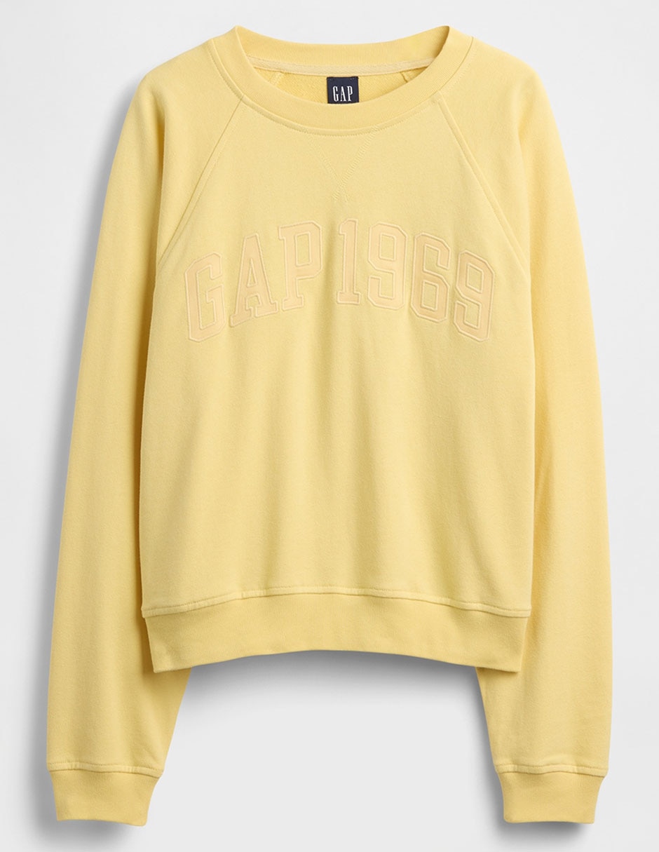 SUDADERA GAP 888007 LOG, XCH, AMARILLO