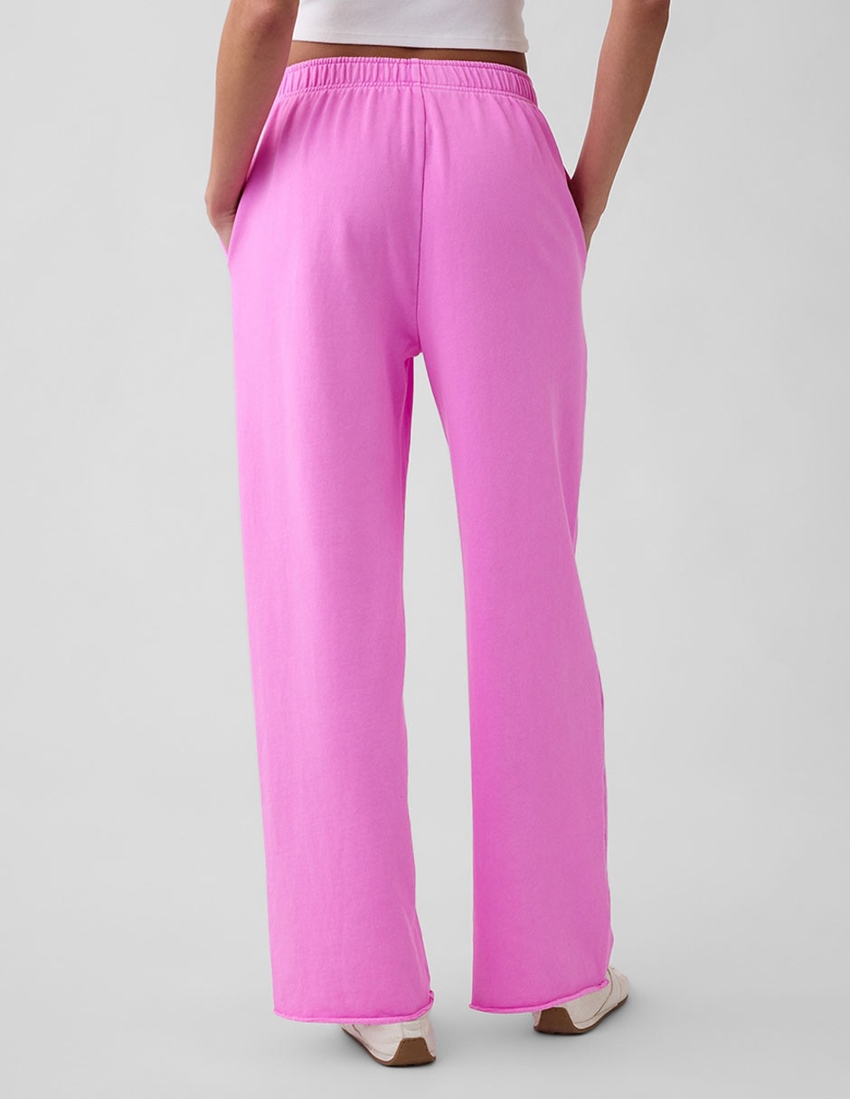 Pants regular con elástico para mujer 4