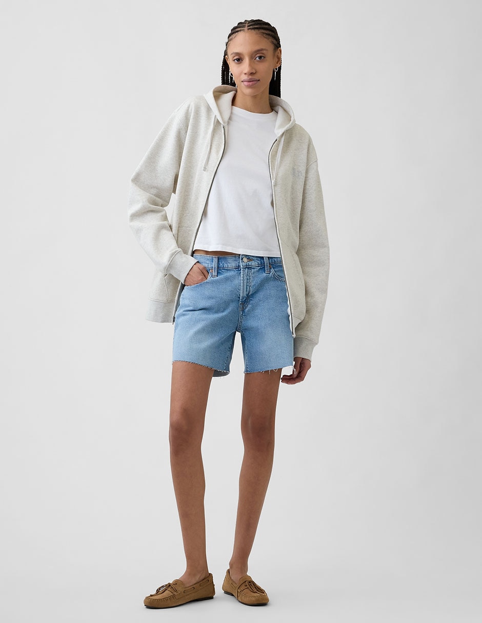 Short de mezclilla para mujer