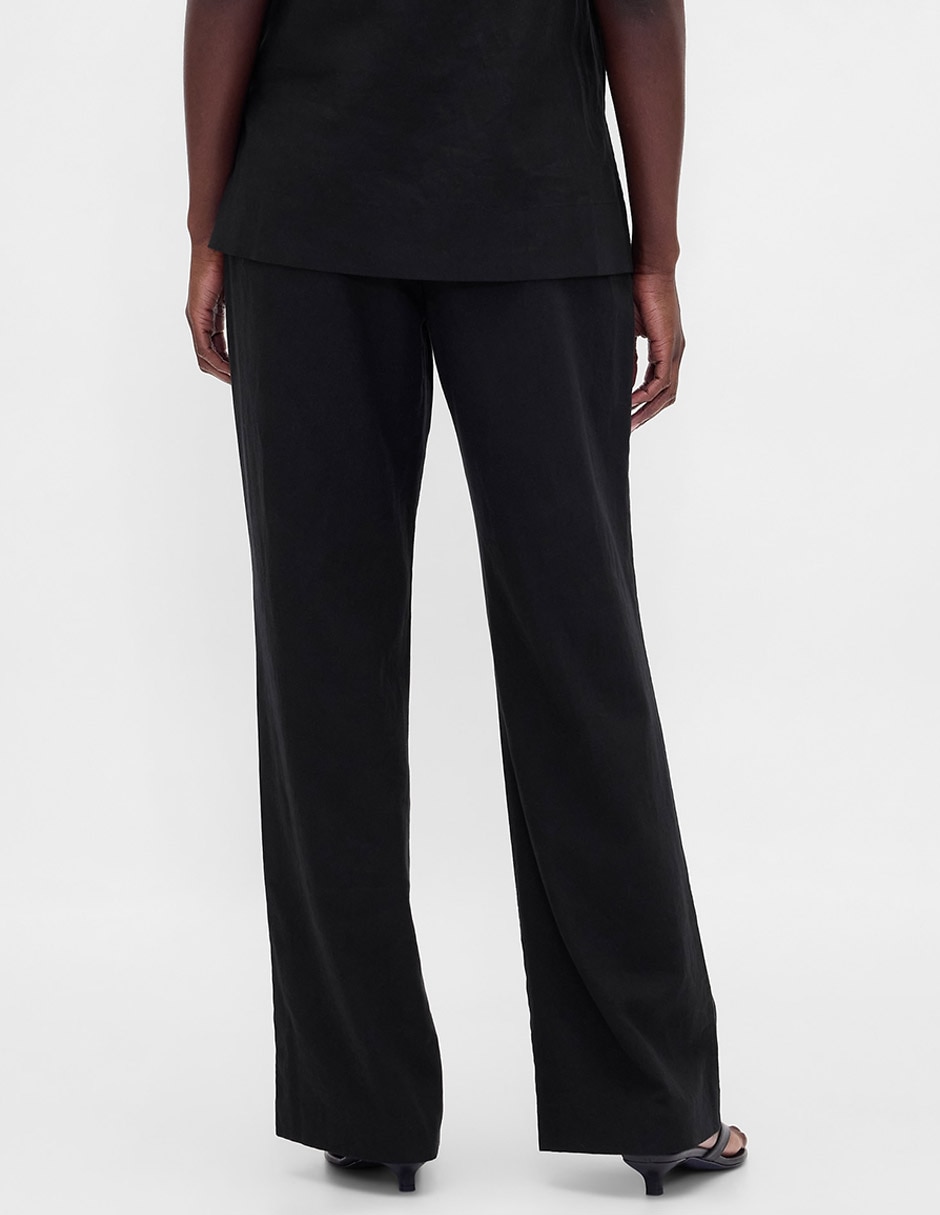 Pantalón de vestir wide leg para mujer 4