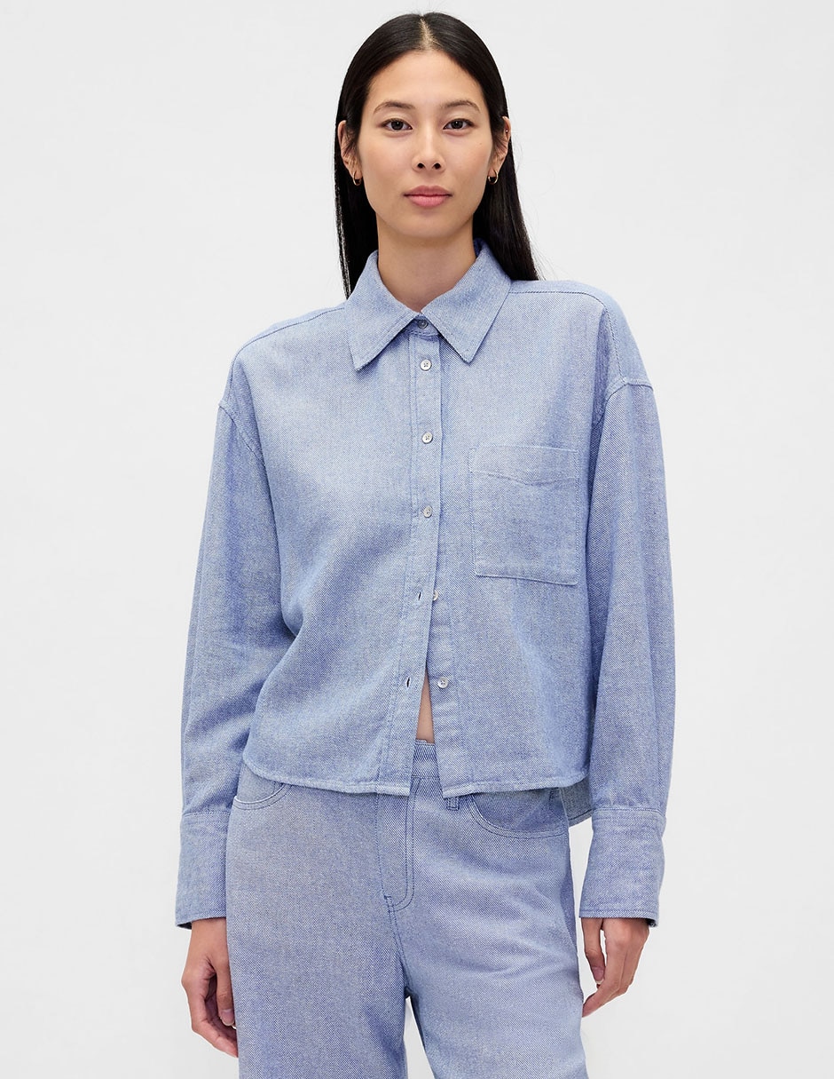 Camisa manga larga para mujer