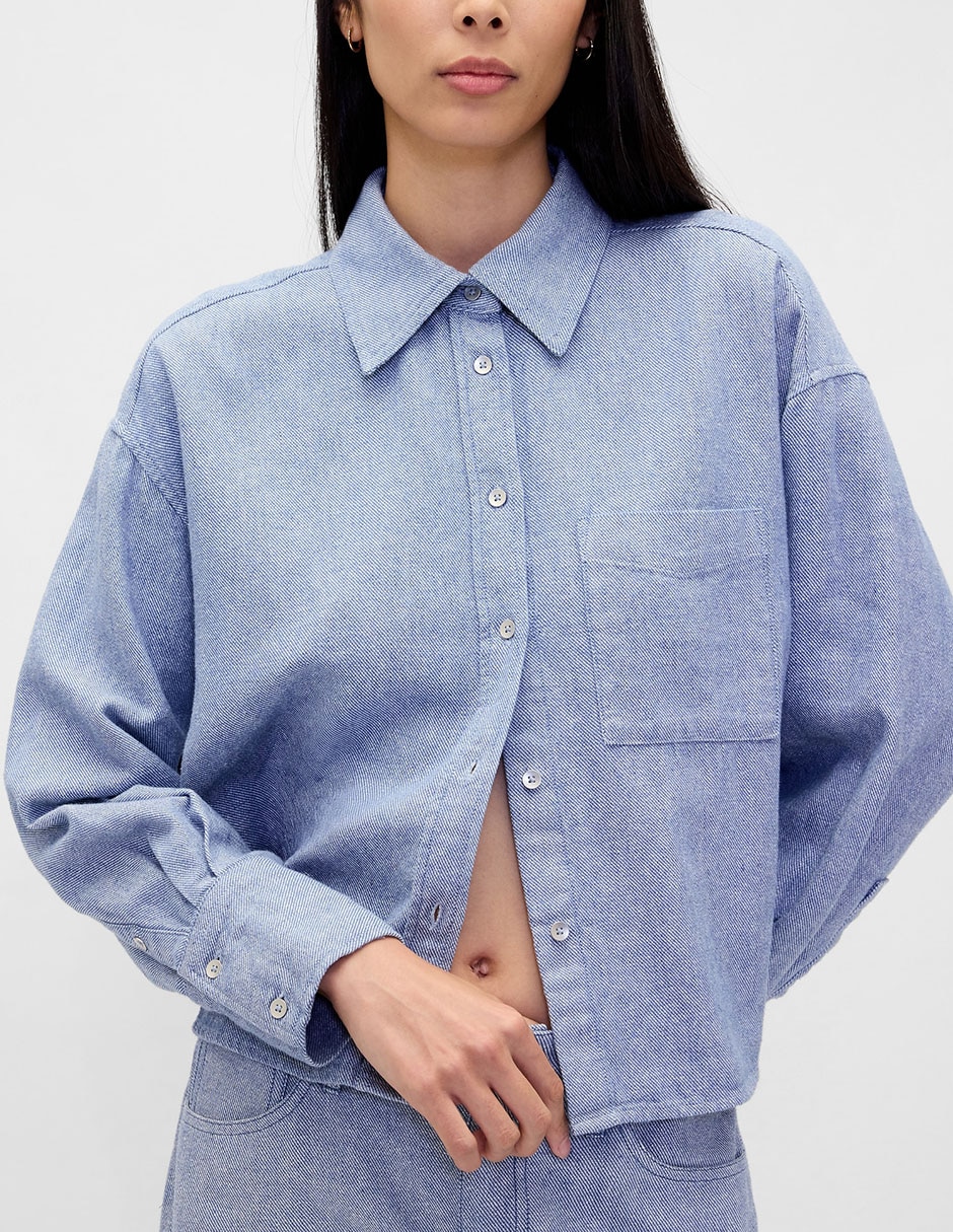 Camisa manga larga para mujer 4