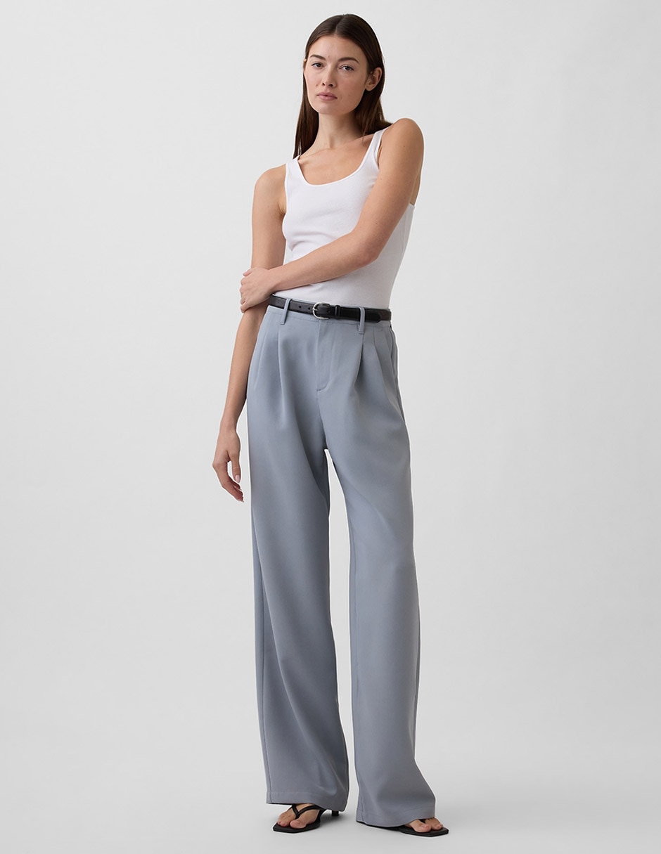 Pantalón de vestir straight para mujer