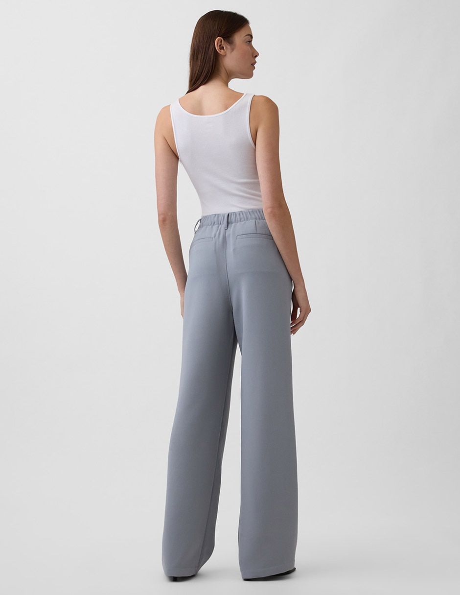 Pantalón de vestir straight para mujer 4