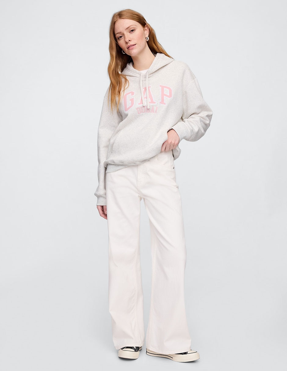 Sudadera con capucha y bolsa para mujer 2