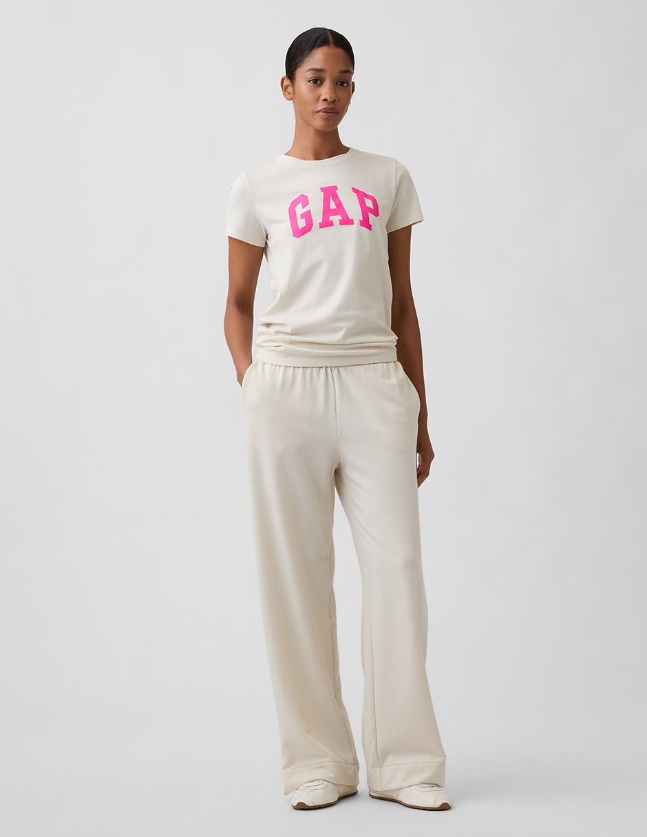 Playera manga corta cuello redondo para mujer 3