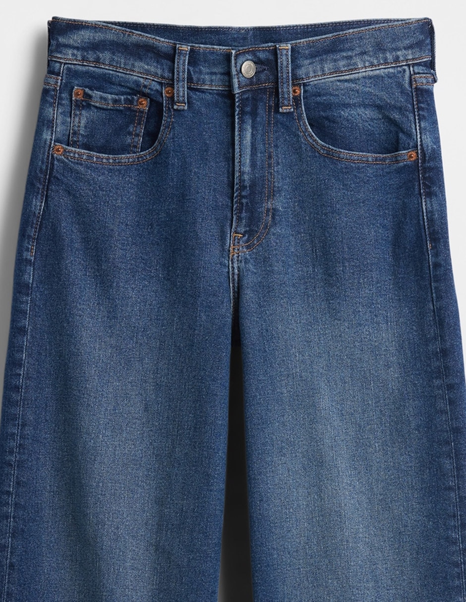 Jeans slim cintura media para mujer 2