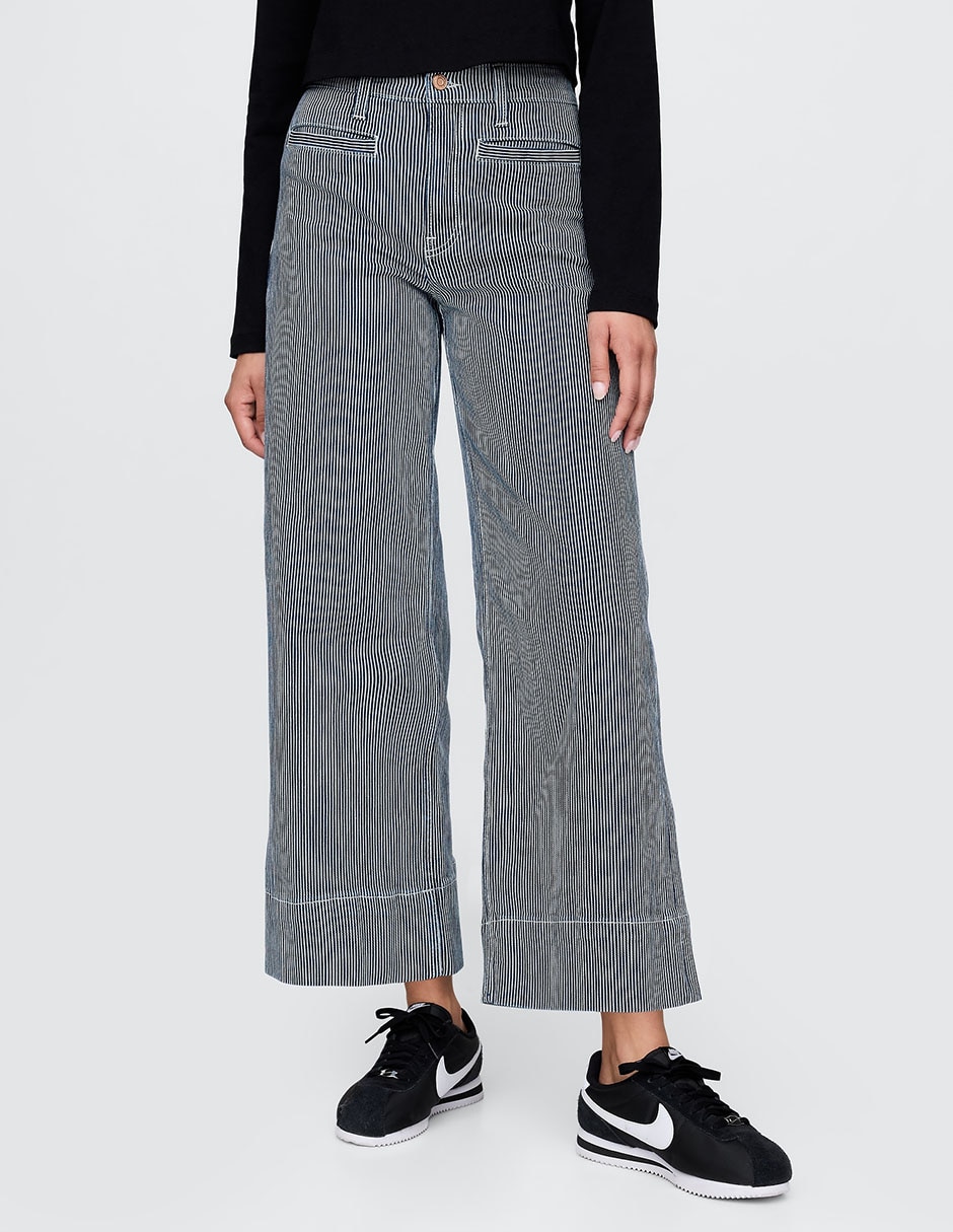 Jeans relaxed wide leg para mujer 2