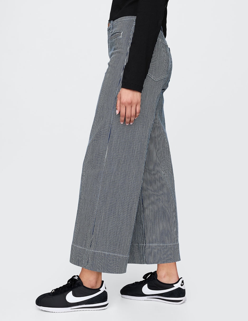 Jeans relaxed wide leg para mujer 3