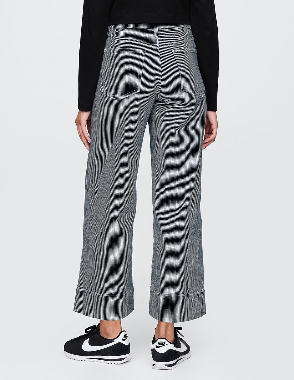 Jeans relaxed wide leg para mujer 4