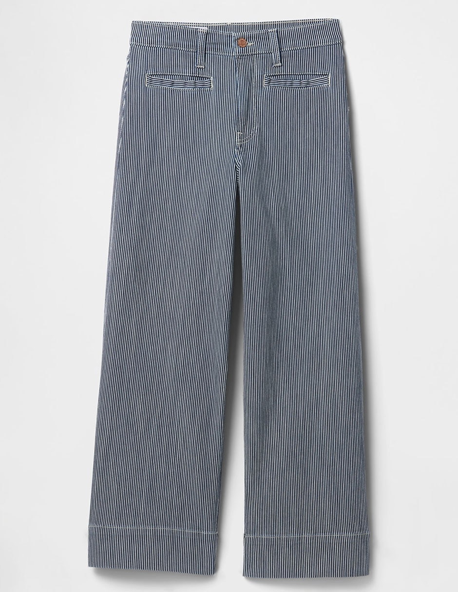 Jeans relaxed wide leg para mujer 5