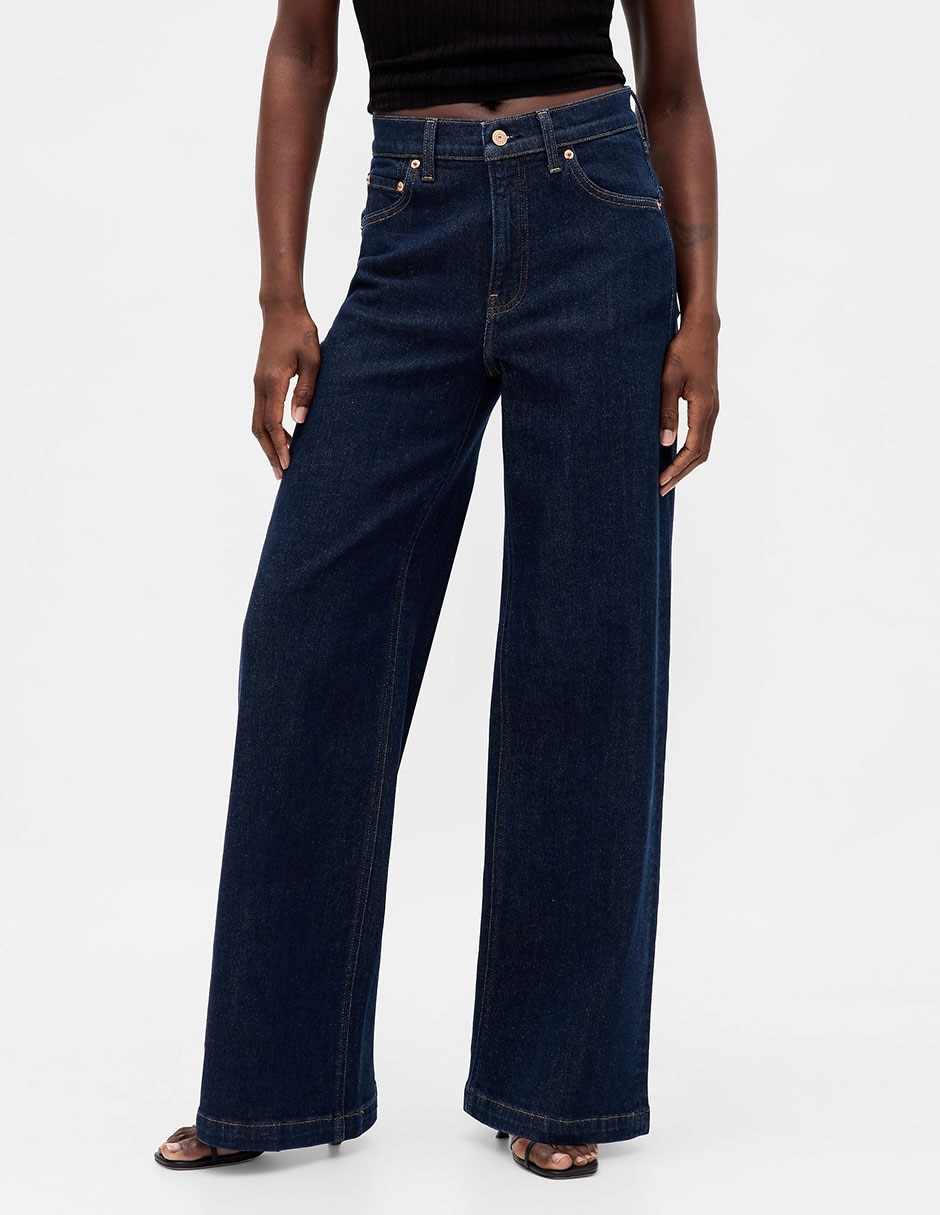 Jeans wide leg para mujer 2