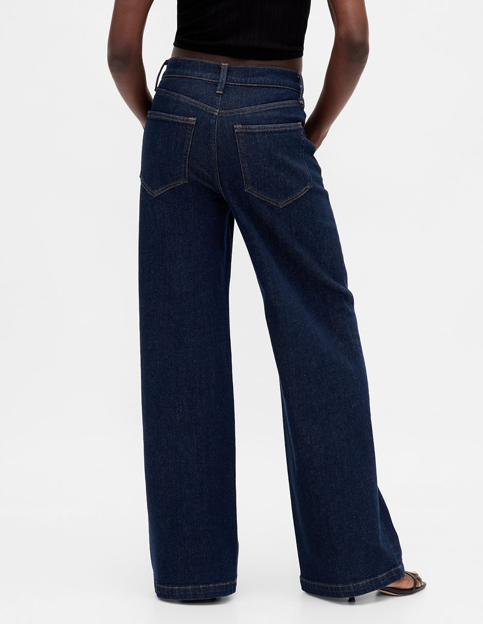Jeans wide leg para mujer 4