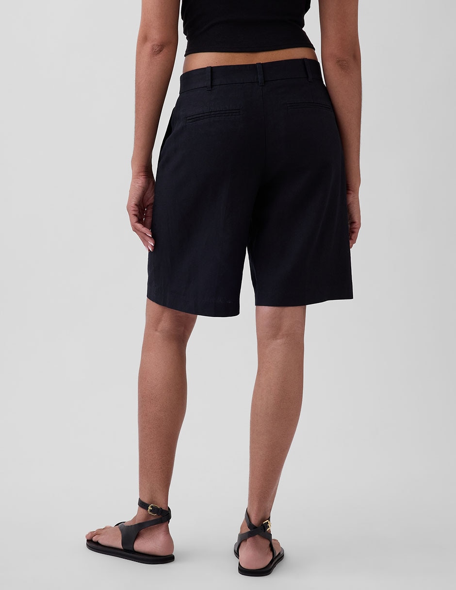 SHORT GAP 866114 LISO LINO, 4, NEGRO