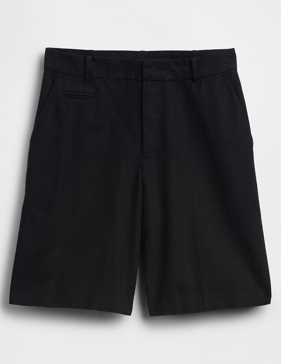 SHORT GAP 866114 LISO LINO, 4, NEGRO