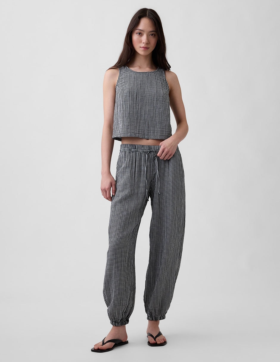 PANTALÓN GAP 877625, M, NEGRO INTENSO
