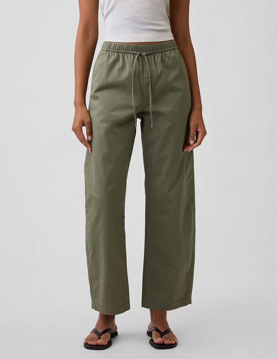 Pantalón relaxed wide leg para mujer