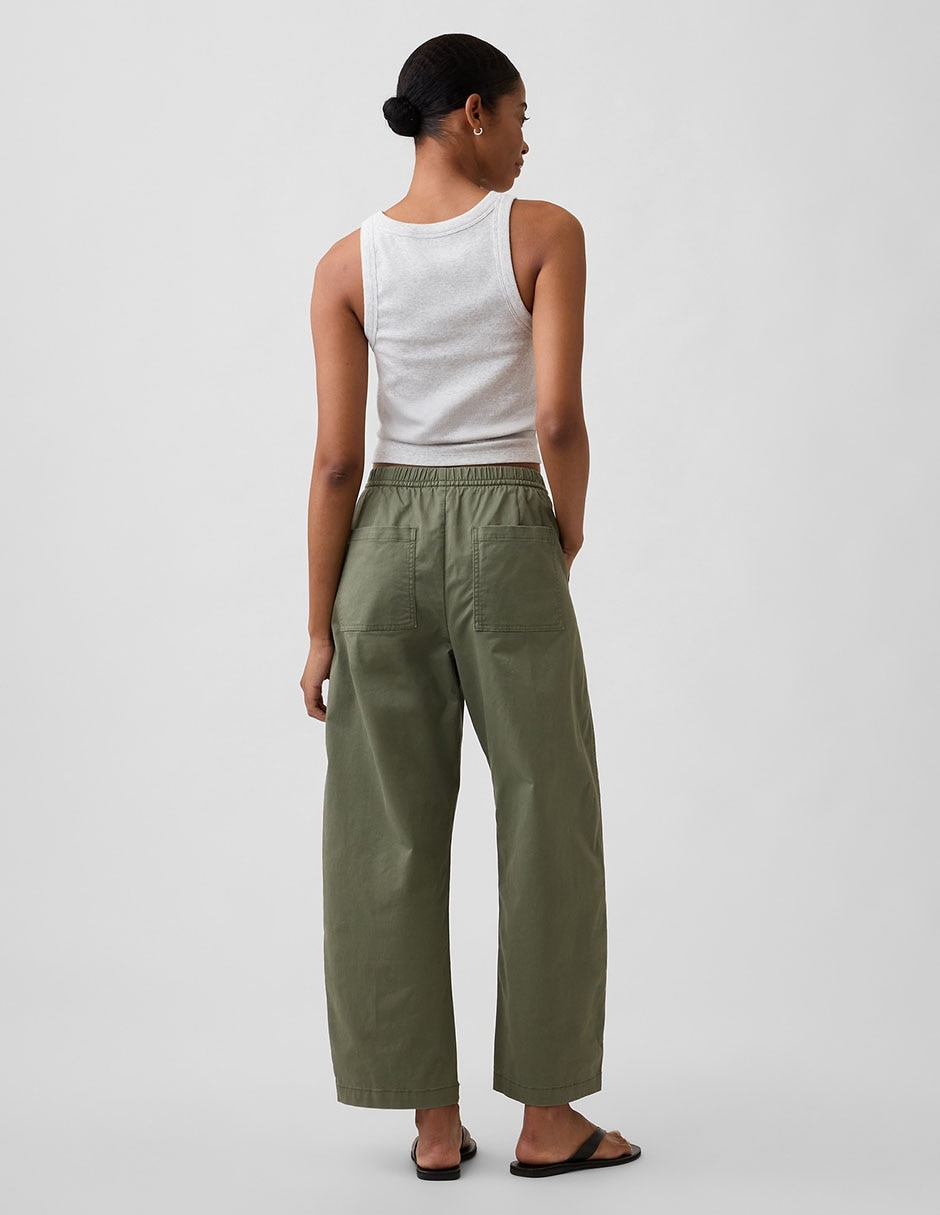 Pantalón relaxed wide leg para mujer