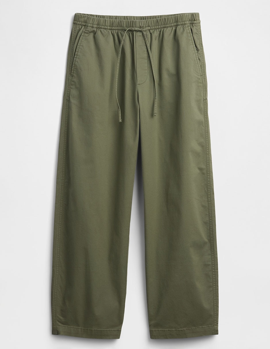 Pantalón relaxed wide leg para mujer