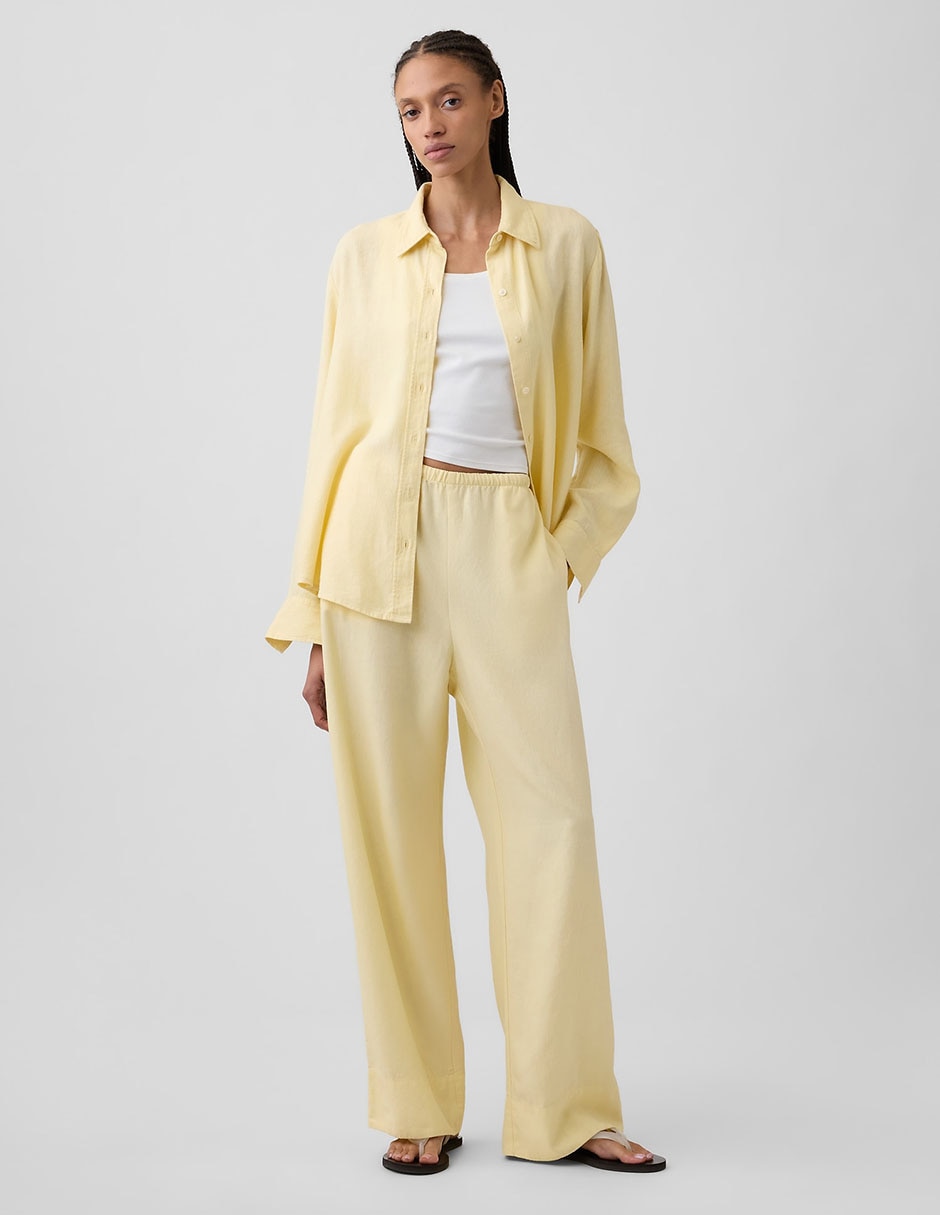 Pantalón wide leg para mujer