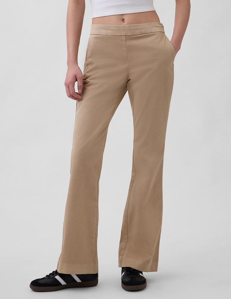 PANTALÓN GAP 877644 FLARE AL, 4, KHAKI