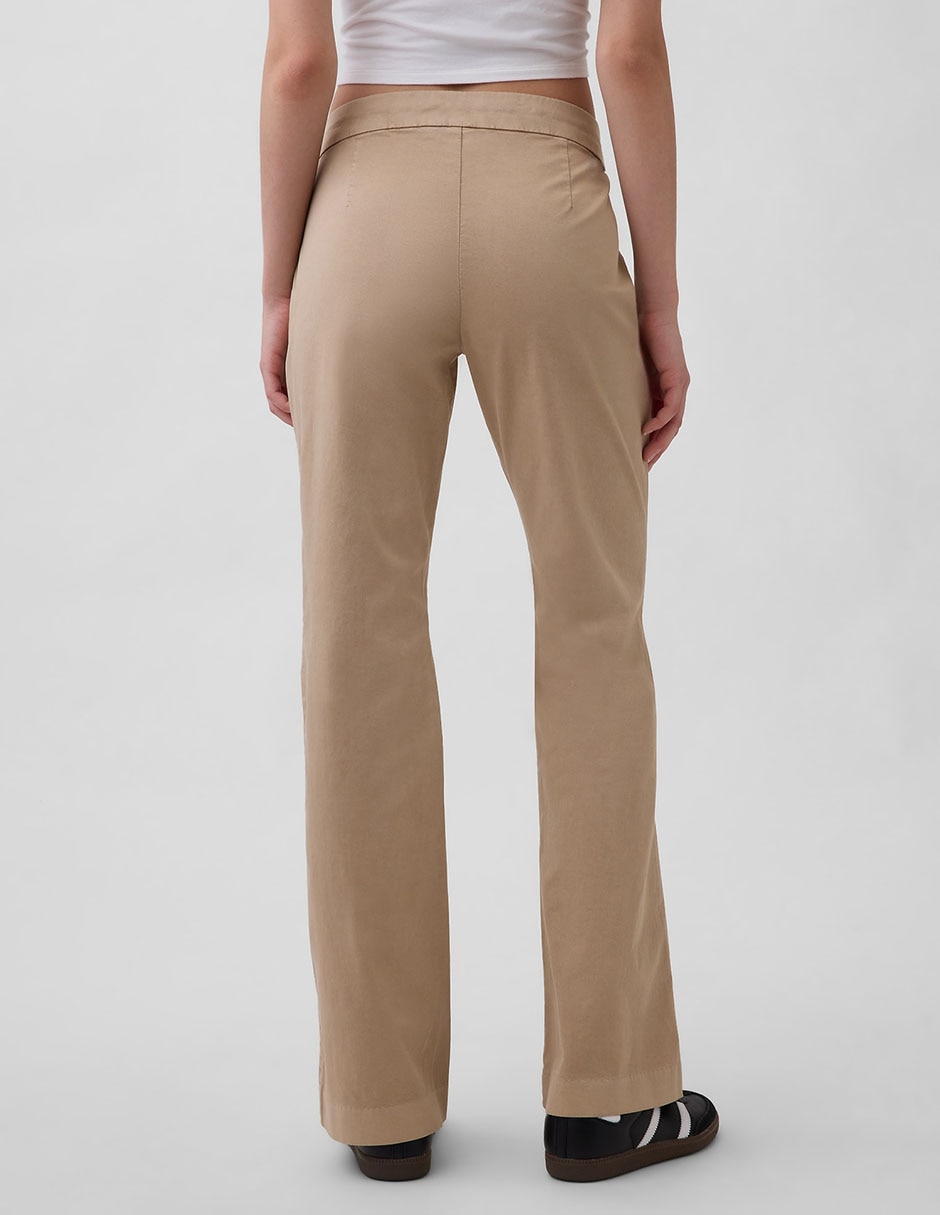 PANTALÓN GAP 877644 FLARE AL, 4, KHAKI