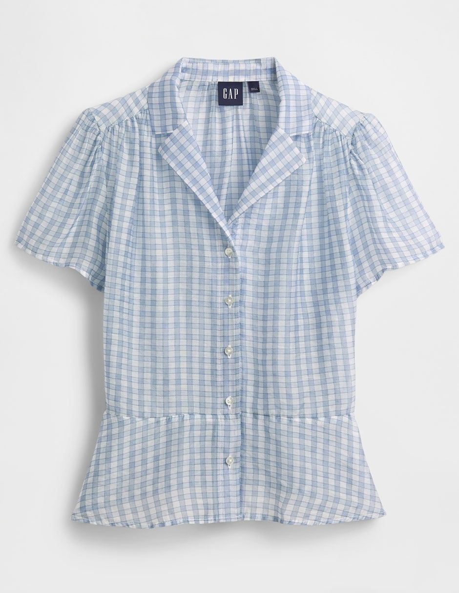 Blusa manga corta para mujer 5