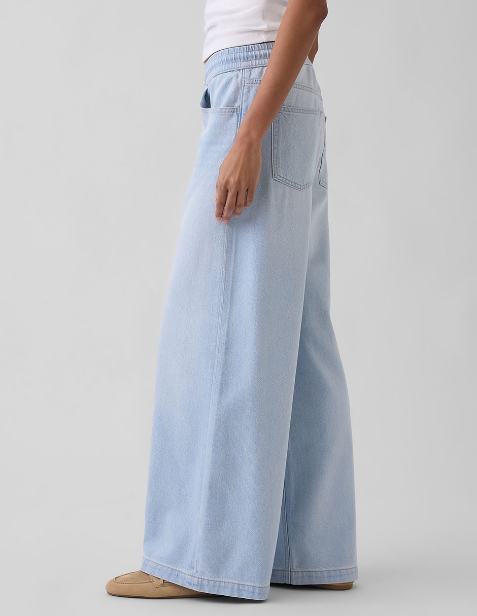 Jeans relaxed baggy para mujer 7