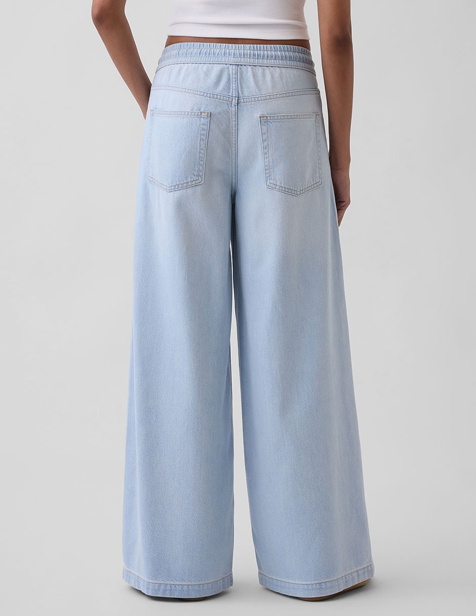 Jeans relaxed baggy para mujer 8