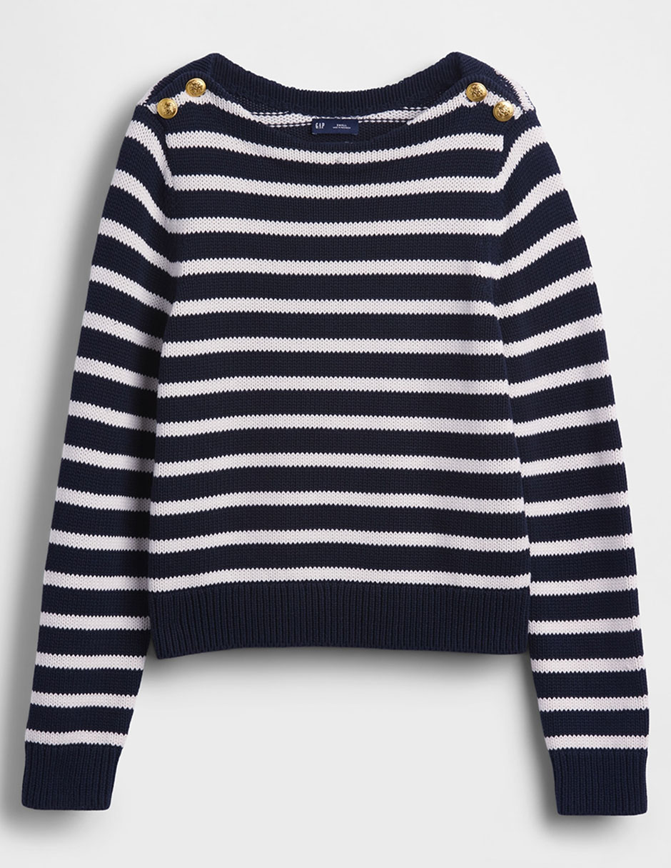 Suéter cuello redondo para mujer 5