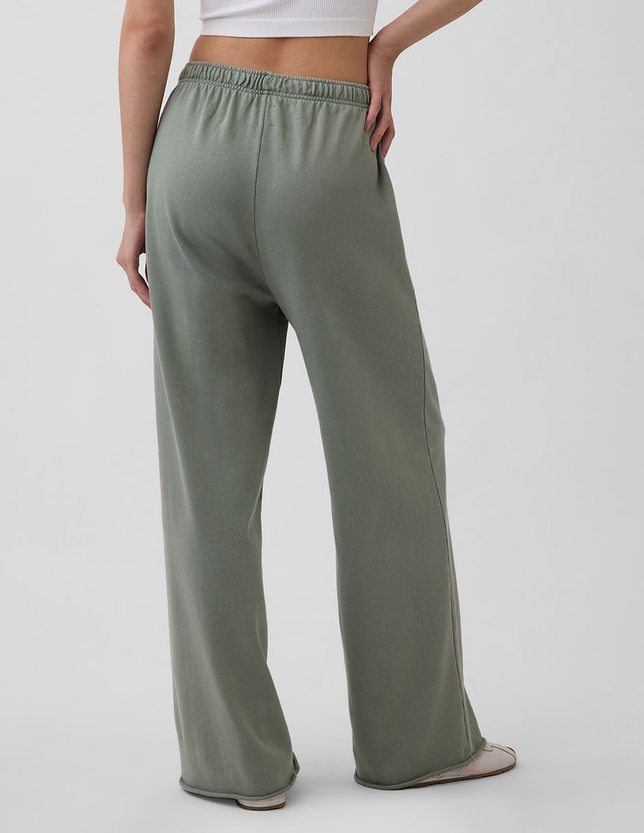 Pants regular con elástico para mujer 4