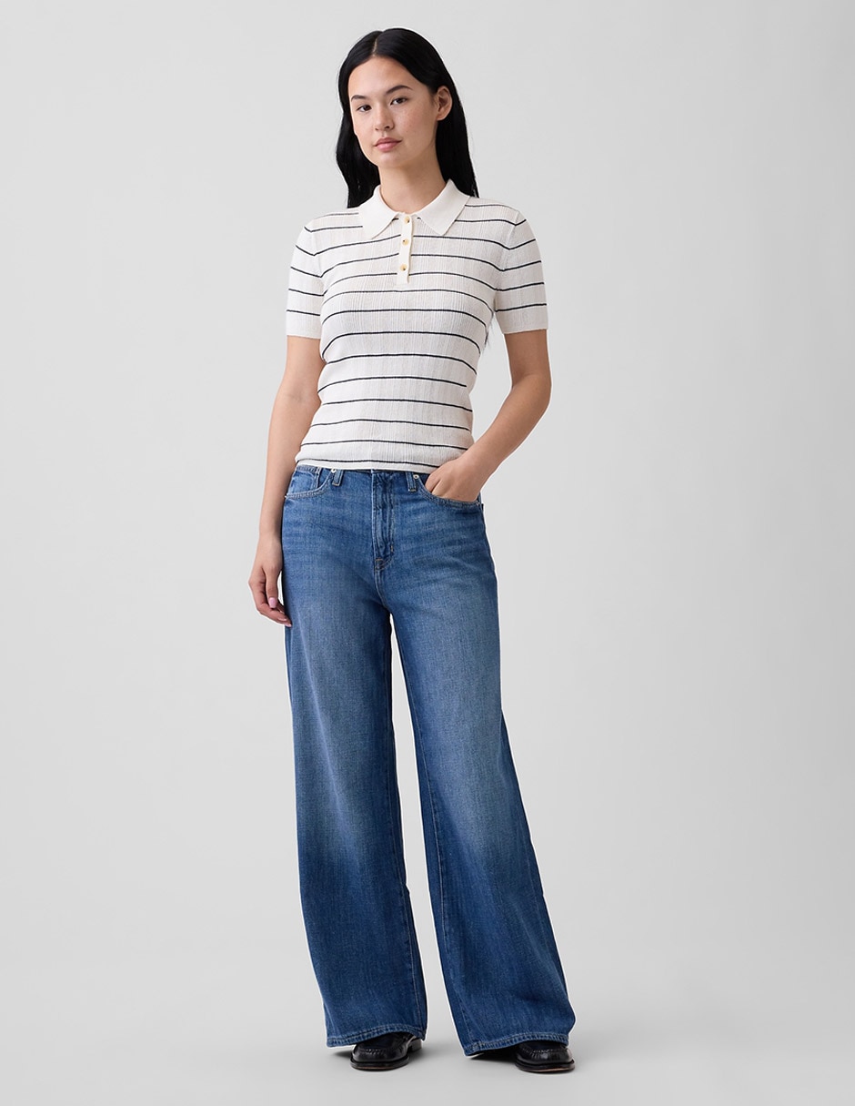 Playera tipo polo para mujer 3