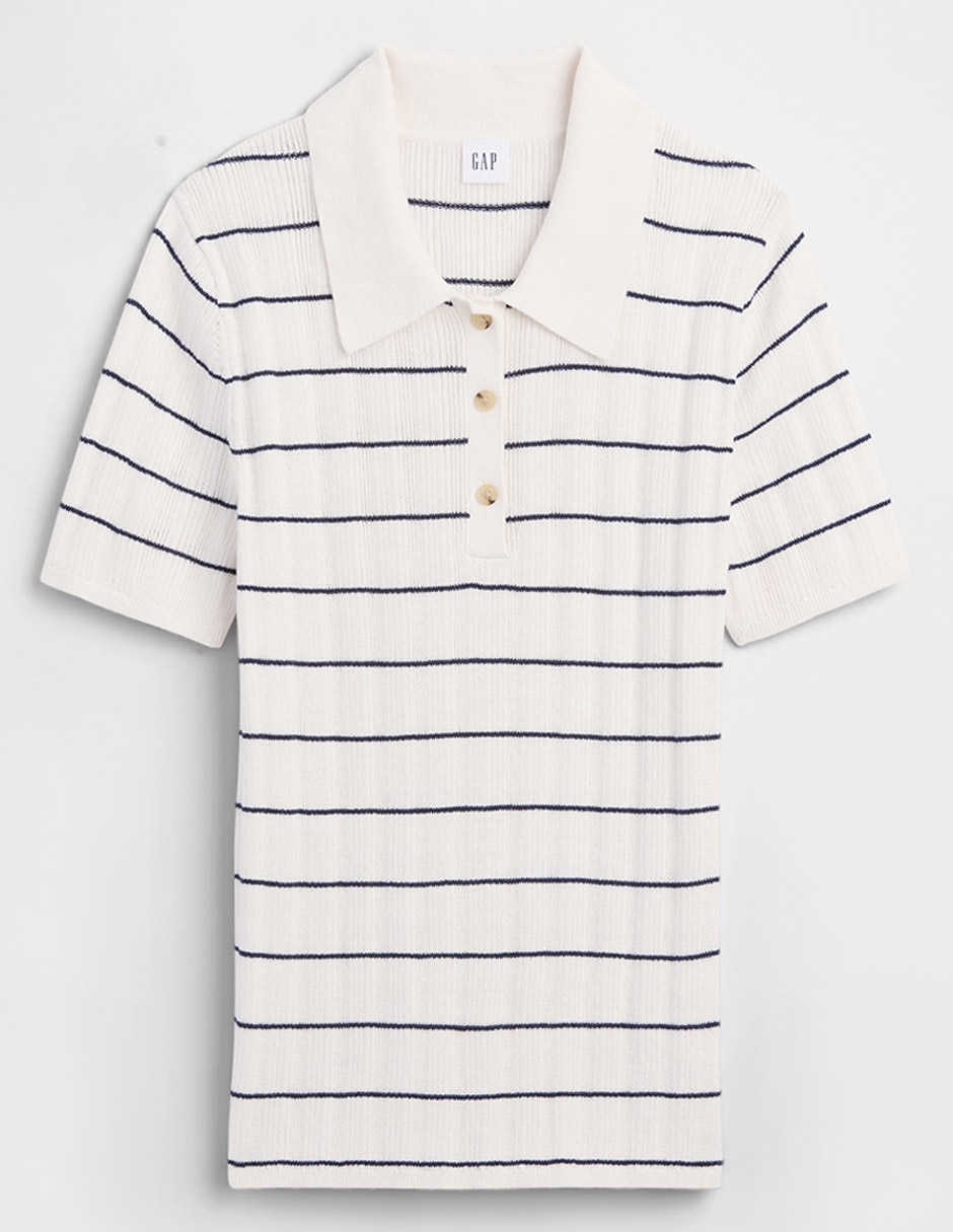 Playera tipo polo para mujer 5